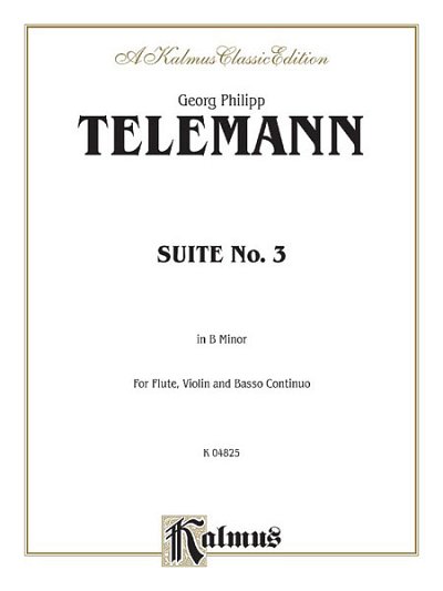 G.P. Telemann: Suite No. 3 in B Minor (Pa+St)
