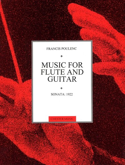 F. Poulenc: Sonate 1922, FlGit (Pa+St)