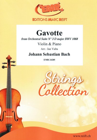 DL: J.S. Bach: Gavotte, VlKlav
