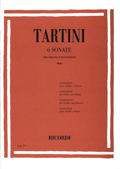 G. Tartini: 6 Sonate
