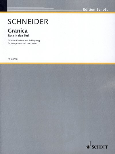 E. Schneider: Granica , 2KlavSchl (Pa+St)