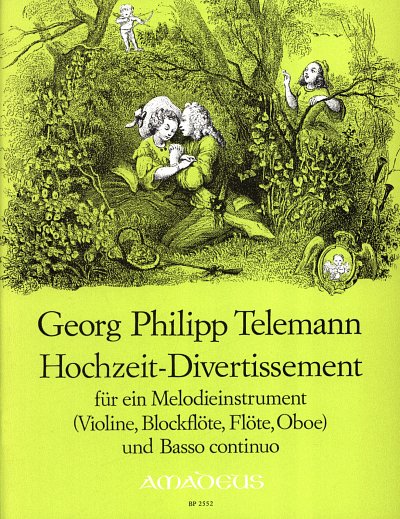 G.P. Telemann: Hochzeit-Divertissement, MelCBc (2PaSt)