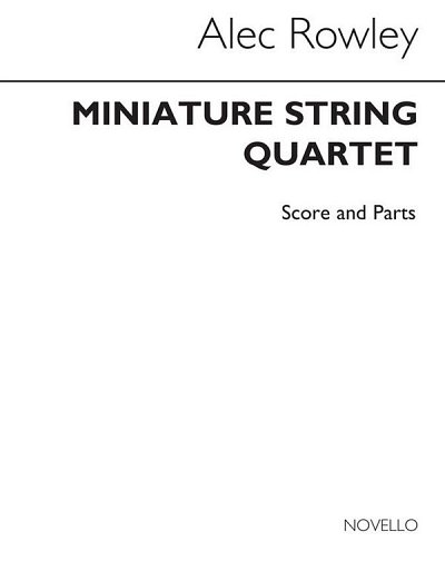 Miniature String Quartet, 2VlVaVc (Pa+St)