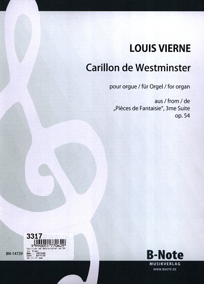 L. Vierne: Carillon de Westminster op.54/5 für Orgel, Org