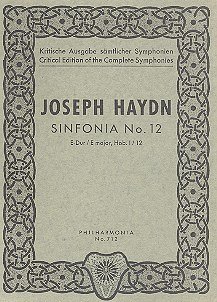 J. Haydn: Symphonie Nr. 12 Hob. I:12 