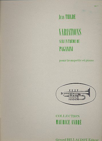 J. Thilde: Variations Sur Un Theme De Paganini, Trp