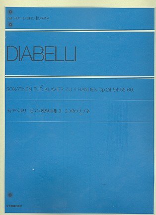 A. Diabelli: Sonatinen op. 24, op. 54, op. 58, op. 60
