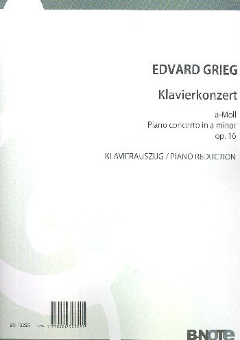 E. Grieg: Klavierkonzert a-Moll op.16 (Klavierauszug)