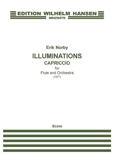 Illuminations - Capriccio For Flute and Orch, FlOrch (Part.)