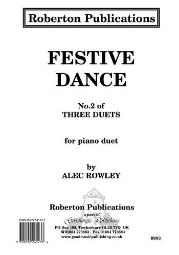 A. Rowley: Festive Dance, Klav4m (Bu)