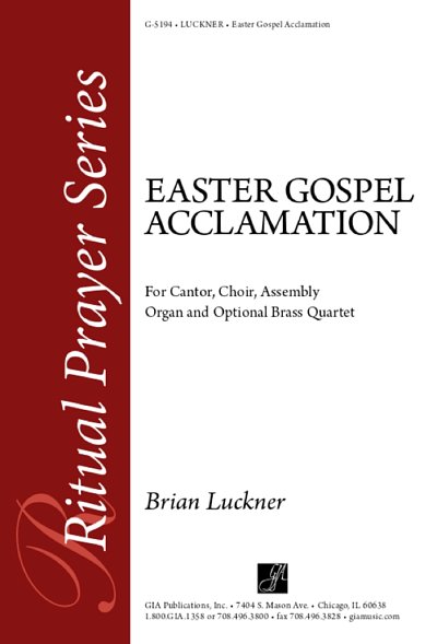 Easter Gospel Acclamation, Ch (Pa+St)