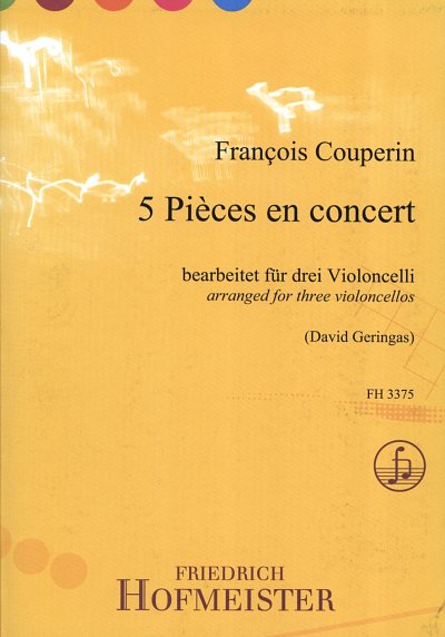 5 Pièces en concert für