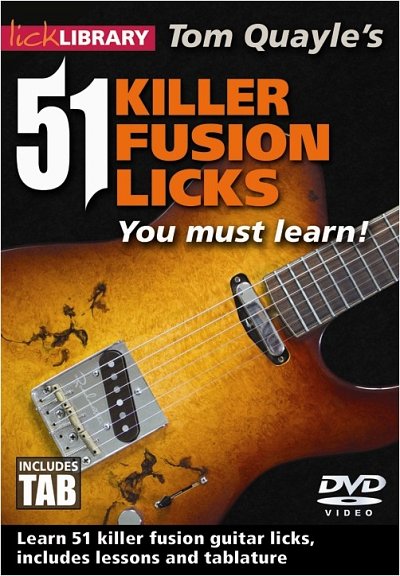 51 Killer Fusion Licks (2 DVD Set), Git