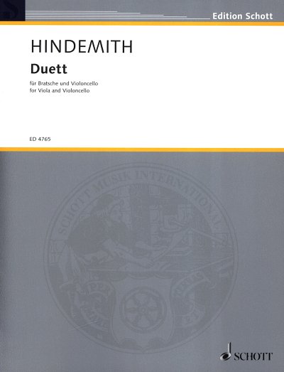 P. Hindemith: Duett  (Sppa)