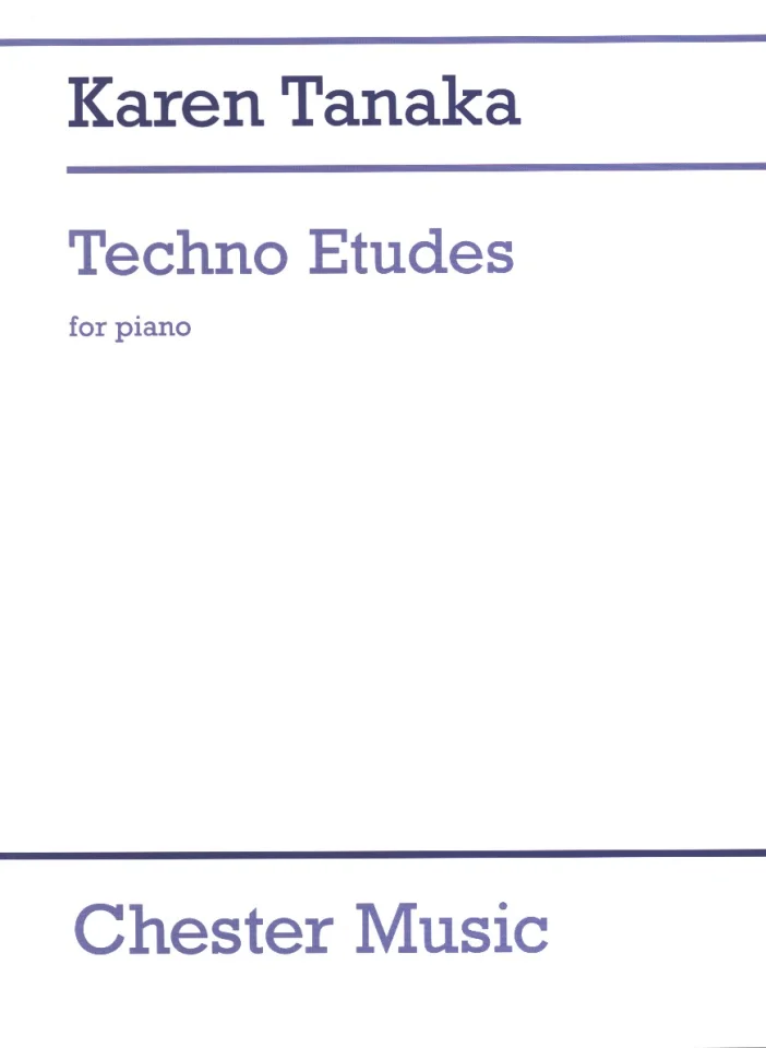 K. Tanaka: Techno Etudes, Klav (0)