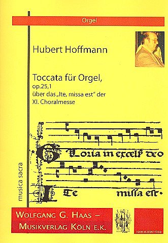 Hoffmann Hubert: Toccata für Orgel op 25/1, Org
