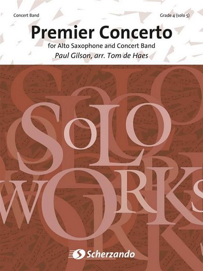 P. Gilson: Premier Concerto, AsaxBlaso (Part.)