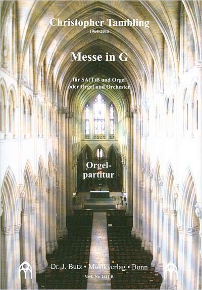 Ch. Tambling: Messe in G, Gch3-4Org/Or (Orgpa)