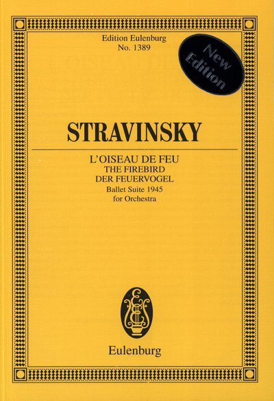 I. Strawinski: Der Feuervogel (Suite 1945) Eulenburg Studien