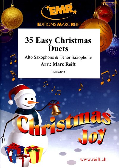 M. Reift: 35 Easy Christmas Duets, 2Sax