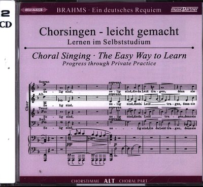J. Brahms: Ein deutsches Requiem op. 45, 2GsGchOrchOr (2CD)
