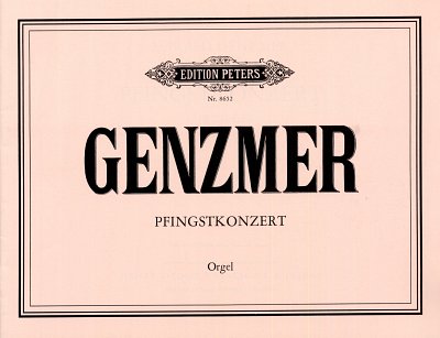 H. Genzmer: Pfingstkonzert (1983)