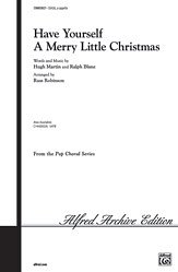 H. Martin y otros.: Have Yourself a Merry Little Christmas SSA(A),  a cappella