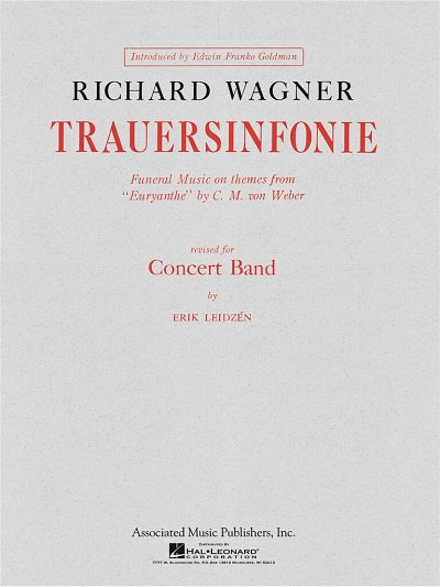 R. Wagner: Trauersinfonie, Blaso (Part.)
