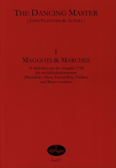 J. Playford:  Maggots & Marches, MelCBc (KlavpaSt)