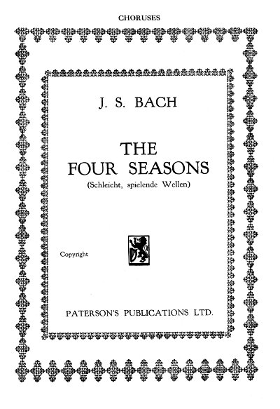 J.S. Bach: The Four Seasons