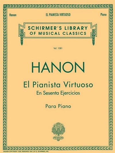 C.-L. Hanon: El Pianista Virtuoso in 60 Ejercicios, Klav