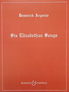 D. Argento: Six Elizabethan Songs, GesHKlav