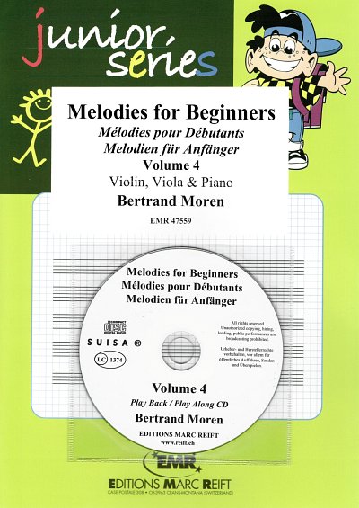 B. Moren: Melodies for Beginners Volume 4, VlVaKlv (+CD)