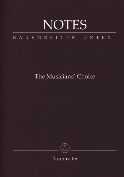 Notes - The Musician's Choice (bordeauxrot)