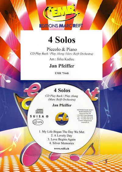 J. Pfeiffer: 4 Solos, PiccKlav (+CD)