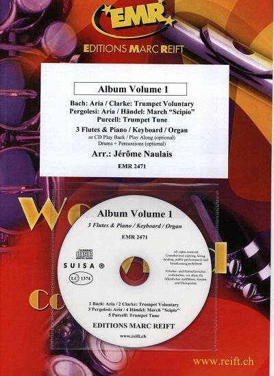 J. Naulais: Album Volume 1 (+CD)