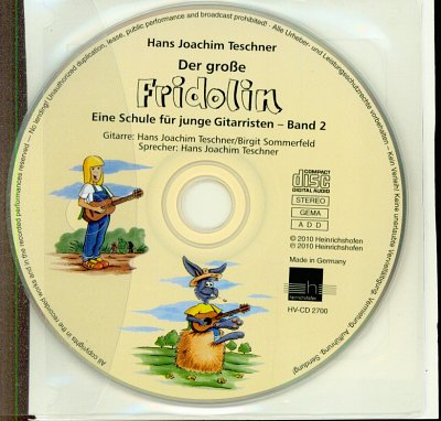 H.J. Teschner: CD zum Grossen Fridolin 2 (CD)