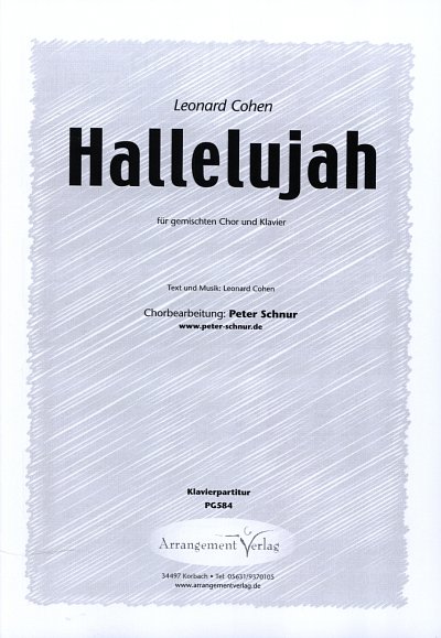 L. Cohen: Hallelujah, GchKlav (Part.)