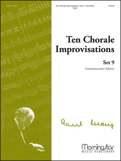 P. Manz: Ten Chorale Improvisations, Set 9, Org