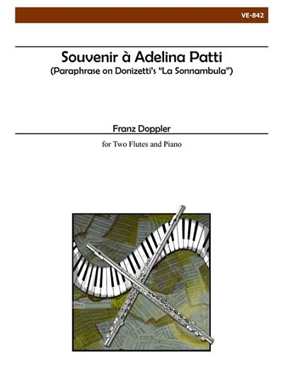 F. Doppler: Souvenir A Adelina Patti, 2FlKlav (Bu)