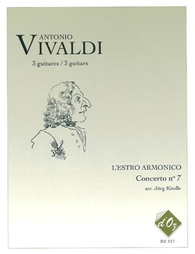 A. Vivaldi: L'Estro Armonico, Concerto no 7, R, 3Git (Pa+St)