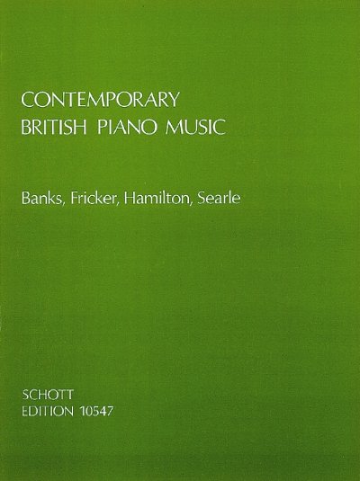 B.D./.F.P.R./.H.I./.: Contemporary British Piano Music, Klav
