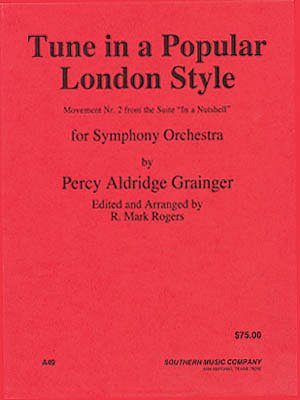P. Grainger: Tune in a Popular London Style, Sinfo (Pa+St)