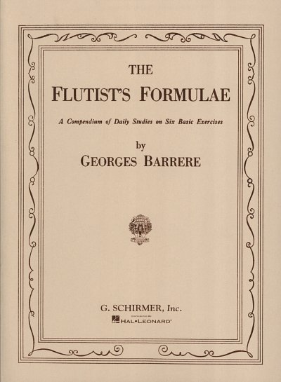 G. Barrère: Flutist's Formulae, Fl