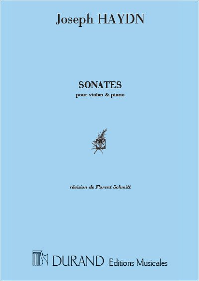 J. Haydn: Sonates Violon-Piano , VlKlav (KlavpaSt)