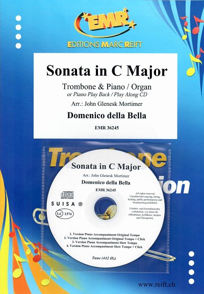 Sonata In C Major, PosKlv/Org (+CD)