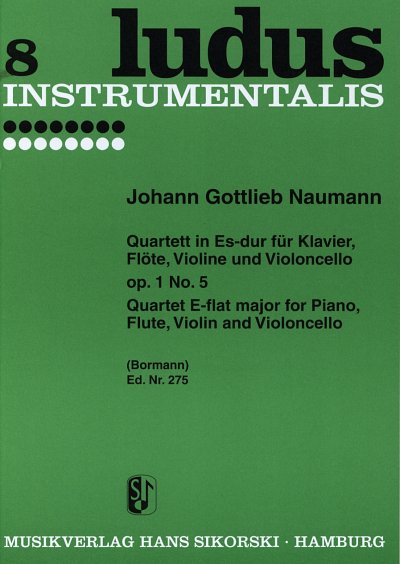 Naumann Johann Gottlieb: Quartett Es-Dur Op 1/5