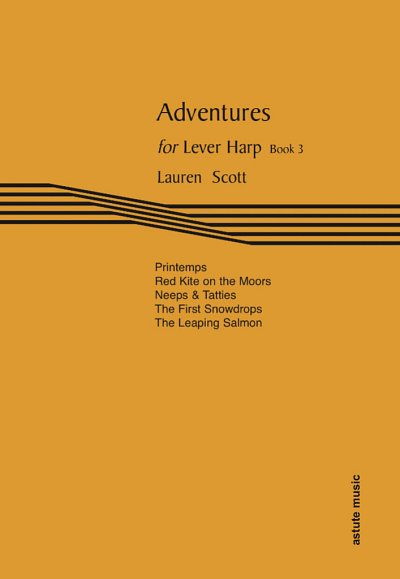 Adventures for Lever Harp Book 3 (Bu)