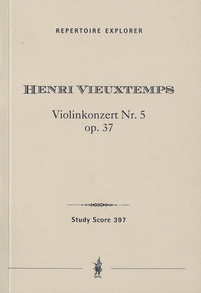 H. Vieuxtemps: Konzert Nr.5 op.37, VlOrch (Stp)