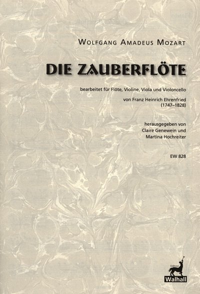 W.A. Mozart: Die Zauberflöte, FlVlVlaVc (Stsatz)